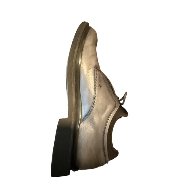 Tod’s Men’s Black Leather Derby Shoes Size 9 | Italian Luxury Lace-Up Dress Shoe - Picture 5 of 12